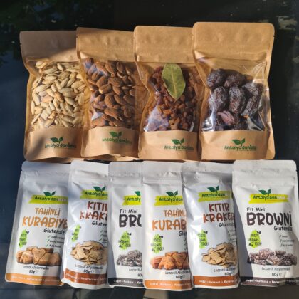 Seyahatte Sağlıklı Atıştırmalıklar Paketi